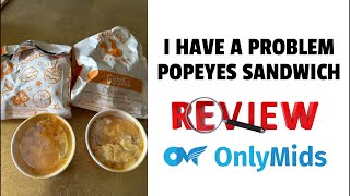 Popeyes Chicken Sandwich Comparison Lunch Live Review [upl. by Atekihs]