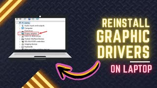 How to Reinstall Graphic Drivers on Laptop [upl. by Anod712]