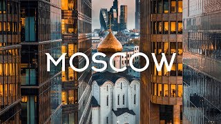 Moscow Russia Aerial Drone 4K Timelabpro [upl. by Espy]