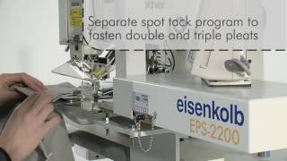 Fabrication de plis et pose dagrafes Microflex  EPS2300  EISENKOLB [upl. by Adikram]