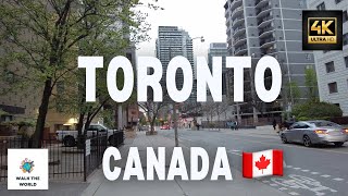 Toronto  Canada 🇨🇦  4K 60fps Downtown 🍁PT1 [upl. by Hodosh]