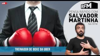 Salvador Martinha Pensa Rápido na RFM sobre Treinador de Boxe da Uber [upl. by Ihc]