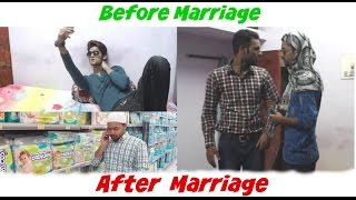 Before amp After Marriage  Hyderabadi Kalab [upl. by February]