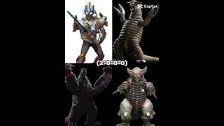 ultraman x vs sadora vs ex redking vs mecha gomora ultraman [upl. by Raskind632]