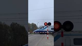 Pendolino goes by in Gdańsk [upl. by Halas]