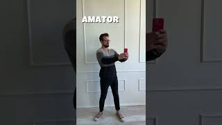 AMATOR vs PRO socialmedia [upl. by Boorman656]