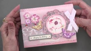 Hunkydory Lace in Blooms Luxury Card Making Kit Plus More  Paper Wishes Weekly Webisodes [upl. by Nuarb]