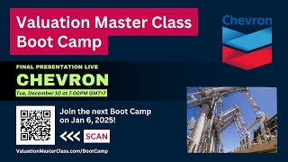 Valuation of Chevron  Valuation Master Class Boot Camp [upl. by Benedetta]