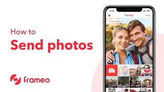 Frameo  How to send photos 🇬🇧 [upl. by Llorrad392]