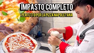 PIZZA NAPOLETANA di VINCENZO CAPUANO  segreti per un IMPASTO perfetto [upl. by Tugman]