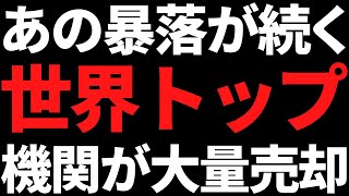 あの下げ止まらない利回り53％の世界トップ株を機関が大量売却中 [upl. by Daggett]