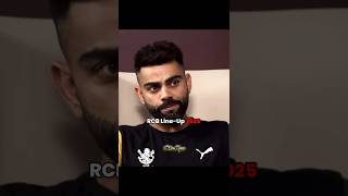 RCB Lineup 2025 IPL  ipl viratkohli ronaldo messi salmankhan rcb [upl. by Tiphany]