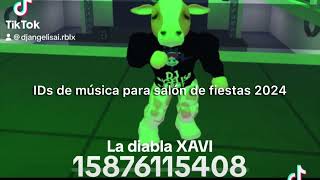 Códigos de música para salón de fiestas 7 Ids para Roblox 2024 edit robloxcodes trending [upl. by Ringler]