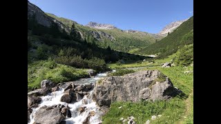 Alperschontal Bach  Madau Ansbacher Hütte  Flirsch  Lechtaler Alpen [upl. by Eelak]