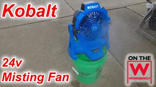 Kobalt Misting Fan [upl. by Oab]