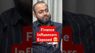 FINANCE INFLUENCERS EXPOSED 🤯  ft AbhishekKar money investment shorts [upl. by Litch]