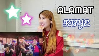 ALAMAT  kbye Official MV  Reaction [upl. by Anialahs450]