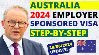 Australia Employer Sponsorship Visa 2024  Employer Sponsored Visa Australia [upl. by Sedecram]