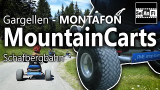 Mountain Carts 🏁  Gargellen  Montafon Schafbergbahn [upl. by Jakie]