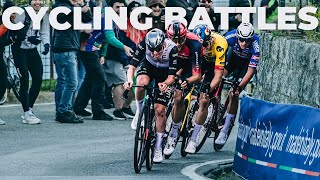 BEST CYCLING BATTLES  Compilation 2023  Wout Van Aert vs Mathieu van der Poel vs Tadej Pogačar [upl. by Nevil]