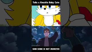 SHIN SONIC x TAILS SO BABY Cute story The Sonic Tapes Animation [upl. by Dirk]