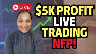 NFP volatility Live trading US30 Score big on the next NFP [upl. by Anzovin770]