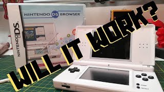 Nintendo DS Browser  What Was it and Does it Work [upl. by Celeski702]