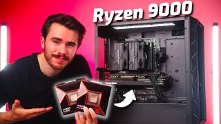 The BEST 👑 Ryzen 9000 Gaming PCs you can build in 2024 ⚡ 9600x 9900x 9950x [upl. by Rebeh]