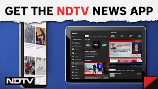 Get the New NDTV News App for iPhone iPad and Android [upl. by Sanfred]