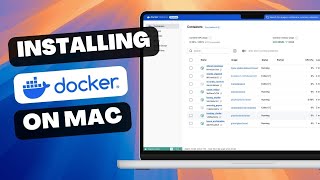 How to Install Docker Desktop on macOS [upl. by Weywadt]