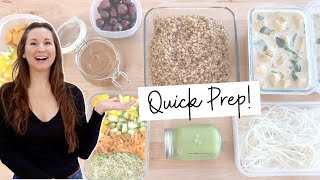 Fridge Freezer amp Pantry Meal Prep Healthy Vegan amp WFPB 🌱 [upl. by Nicky]