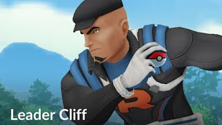 How to defeat Leader Cliff in Pokémon GO [upl. by Rodina]