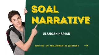 SOAL NARRATIVE ULANGAN HARIAN BAHASA INGGRIS [upl. by Yerhcaz415]