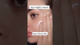 Rice cream for glowing amp glass skin  get fair amp spotless skin shorts viral skincare beauty [upl. by Cohette]