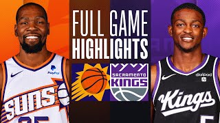 SUNS at KINGS  FULL GAME HIGHLIGHTS  December 22 2023 [upl. by Torras]