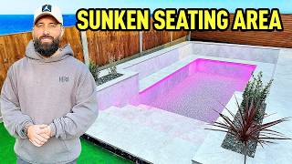 HOW TO BUILD A HEATED SUNKEN SEATING AREA IN YOUR GARDEN [upl. by Tharp]