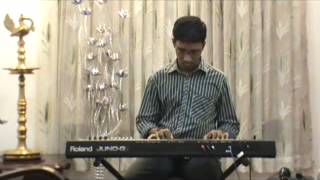 Aayiram Kannumai Akhil Keyboard Instrumental [upl. by Kaylyn]