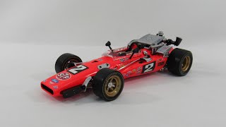 1969 Indy 500 Champion Mario Andretti 2 STP Brawner Hawk Ford ERTL Diecast [upl. by Ahsitram]