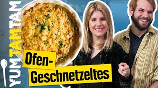 Geschnetzeltes  Mit Champignons amp Spätzle  yumtamtam [upl. by Oremodlab]