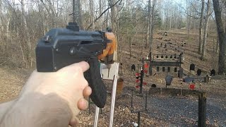 Micro Draco AK accuracy test [upl. by Enegue50]