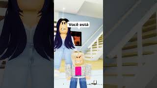 MINHA IRMÃ COMEU COMIDA DE CACHORRO E ISSO ACONTECEU NO ROBLOX 🏓 shorts [upl. by Romelda492]