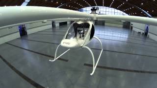 Volocopter VC200 maiden flight  Autopilot based on AscTec Trinity [upl. by Leummas]