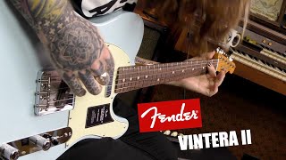 Fender Vintera II 60s Telecaster [upl. by Aikat]