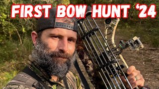 Early Season Bow Hunting for Whitetailed Deer Hunting for Meat [upl. by Suirada]