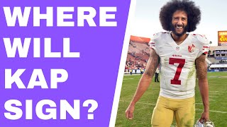 Colin Kaepernick Where will he sign Vikings Vent Line [upl. by Juanne422]