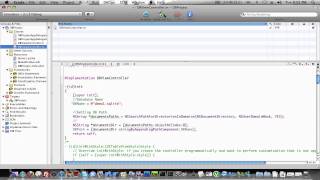 SQLite database connection in Xcode tutorial Part 1 [upl. by Kamp]