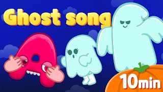 ZooZooSong Collection of ghost songs  Lets sing with ABC monsters [upl. by Laszlo]