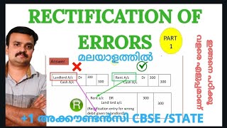 Rectification of errors Malayalam [upl. by Ibbie]