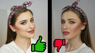 BŁĘDY W MAKIJAŻU 😖  JAK SIĘ MALOWAĆ 💄 [upl. by Dannye]