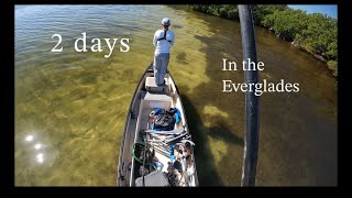 2 days fishing in the Everglades national park sightfishing flamingosnake bight [upl. by Alanson]